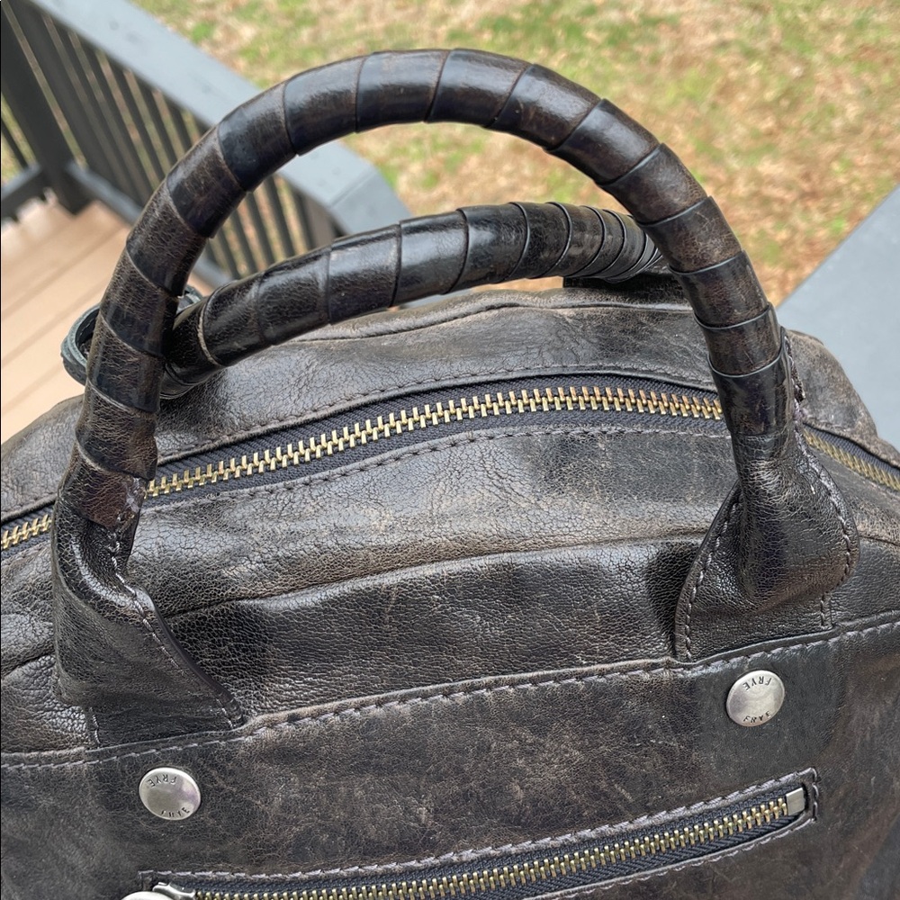 🖤🩶Frye Elaine Satchel Crossbody Bag - Picture 9 of 14